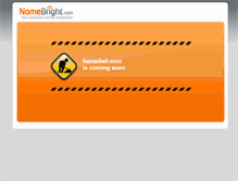 Tablet Screenshot of horsebet.com
